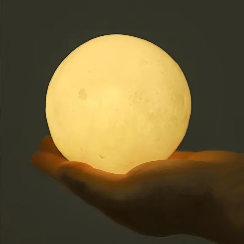 3D Celestial Moon Mood Light